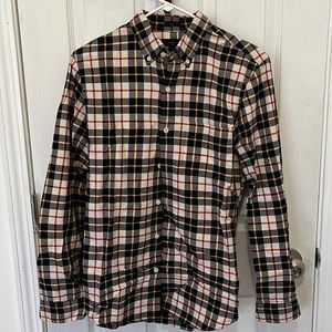 J. Crew Oxford Cotton Slim Shirt - Small